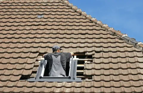 Pose de velux à Targon